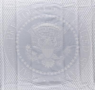 Lot #294 Donald Trump Presidential Gift - POTUS Seal Blanket - Image 2