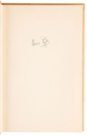 Lot #526 Ernie Pyle Signed Book - Here Is Your War - Image 4