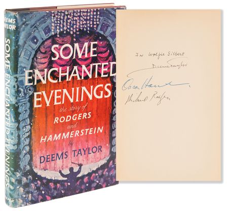 Lot #688 Rodgers and Hammerstein Signed Book - Some Enchanted Evenings - Image 1