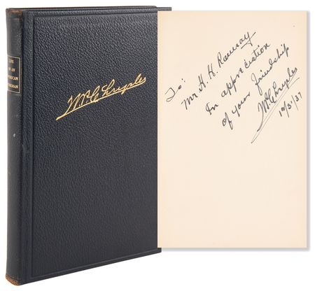 Lot #384 Walter Chrysler Signed Limited Edition Book - Life of an American Workman - Image 1