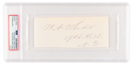 Lot #498 Vice Presidents: 19th Century Collection of (14) Signed Items - Image 11