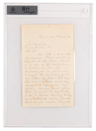 Lot #498 Vice Presidents: 19th Century Collection of (14) Signed Items - Image 12