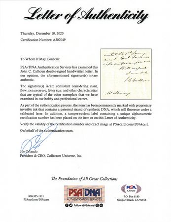 Lot #498 Vice Presidents: 19th Century Collection of (14) Signed Items - Image 16