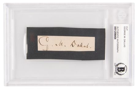 Lot #498 Vice Presidents: 19th Century Collection of (14) Signed Items - Image 4