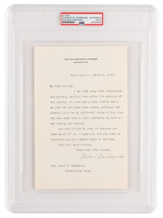 Lot #499 Vice Presidents: Post-19th Century Collection of (16) Signed Items - Image 9