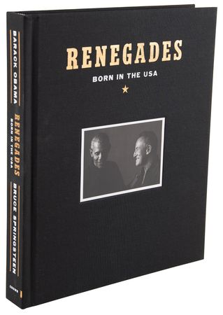 Lot #235 Barack Obama and Bruce Springsteen Signed Book - Renegades - Image 3