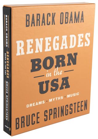 Lot #235 Barack Obama and Bruce Springsteen Signed Book - Renegades - Image 5
