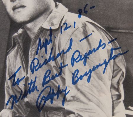 Lot #518 Pappy Boyington Signed Book - Baa Baa Black Sheep - Image 2