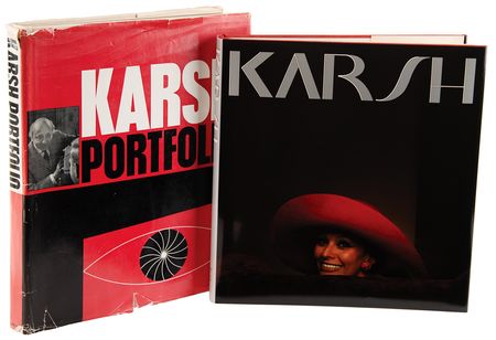 Lot #595 Yousuf Karsh (2) Signed Books - Image 1