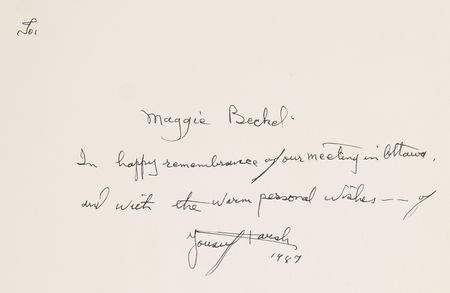 Lot #595 Yousuf Karsh (2) Signed Books - Image 2