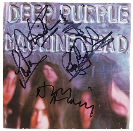 Lot #707 Deep Purple Signed CD - Machine Head - Image 2