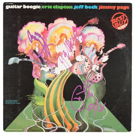 Lot #741 The Yardbirds Signed Album (Page,