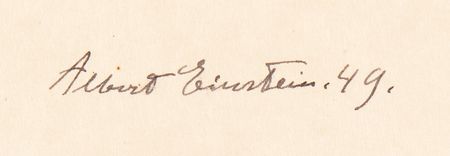 Lot #348 Albert Einstein Signed Book - Philosopher-Scientist (Ltd. Ed. #180/750) - Image 2