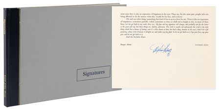Lot #645 Lord John Press Multi-Signed Book: King, Updike, Bradbury, and More (Ltd. Ed. #39/150) - Image 1