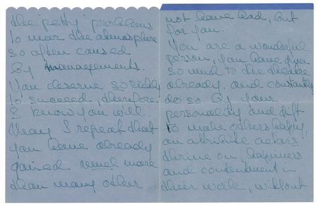 Lot #760 Audrey Hepburn (2) Autograph Letters Signed on Gigi and Ondine - Image 3