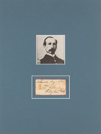 Lot #534 Thomas J. Wood Signature - Image 1