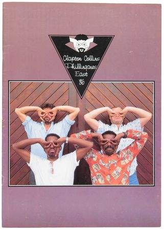 Lot #668 Phil Collins Handwritten Statement and Sketch for a 1986 Eric Clapton Tour Program - Image 6