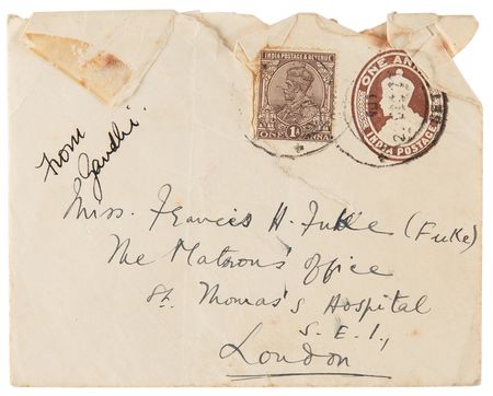 Lot #341 Mohandas Gandhi Typed Letter Signed – 