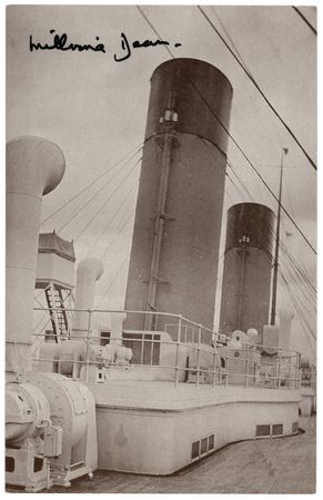 Lot #496 Titanic: Millvina Dean Signed Photograph - Image 1