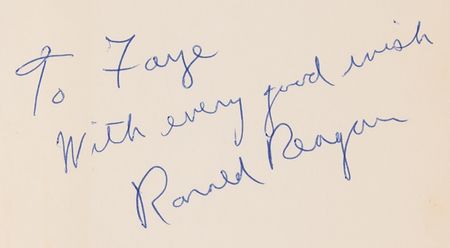 Lot #239 Ronald Reagan Signed Book - Where's the Rest of Me? - Image 2
