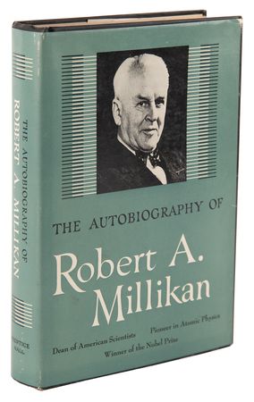 Lot #452 Robert A. Millikan Signed Book - Autobiography - Image 3