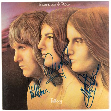 Lot #711 Emerson, Lake & Palmer Signed Album - Trilogy - Image 1