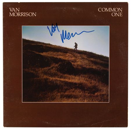 Lot #723 Van Morrison Signed Album - Common One - Image 1