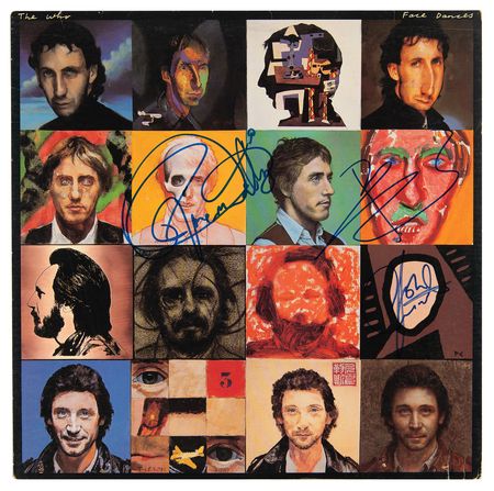 Lot #738 The Who Signed Album - Face Dances - Image 1