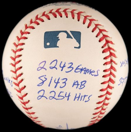 Lot #918 Ron Santo Signed Baseball - Image 4