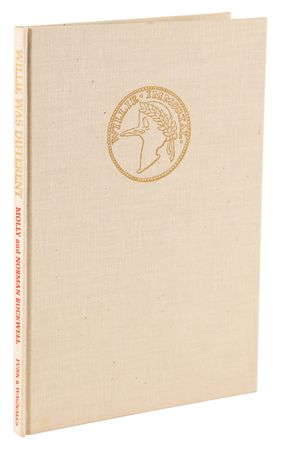 Lot #604 Norman Rockwell Signed Book - Willie Was Different - Image 3