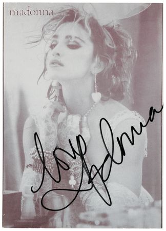 Madonna Signed Photograph | RR Auction