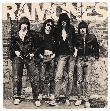 Lot #745 Ramones Signed Debut Album (First Pressing) - Obtained During the Band?s First American Tour - Image 1