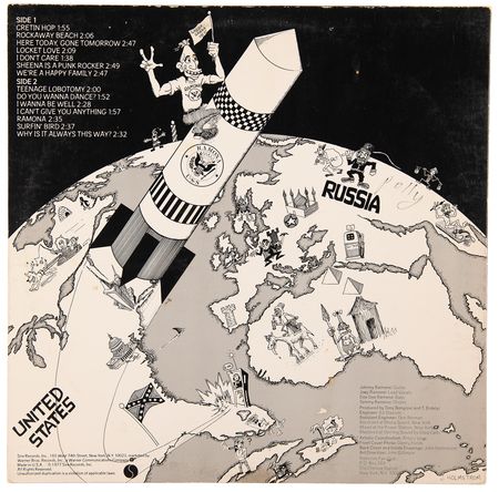 Lot #746 Ramones Signed Album - Rocket to Russia - Image 7