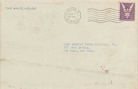 Lot #65 Franklin D. Roosevelt WWII-Dated Typed Letter Signed as President: 