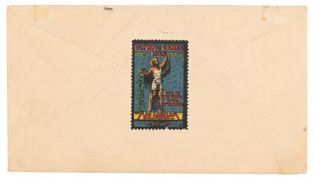 Lot #892 Babe Ruth Signed Olympic Airmail Cover - Image 4