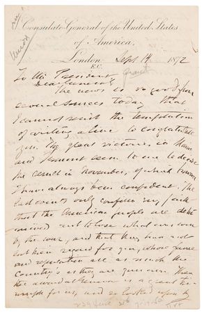 Lot #411 U. S. Grant Cabinet and Associates (12) Signed Items - Image 15