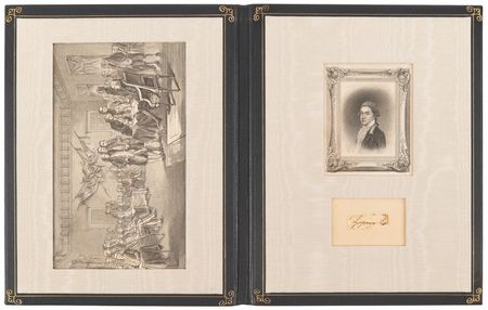 Lot #4008 Thomas Lynch, Jr. Signature - One of the Rarest Declaration Signers - Image 2