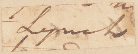 Lot #4008 Thomas Lynch, Jr. Signature - One of the Rarest Declaration Signers - Image 3