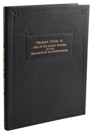 Lot #4008 Thomas Lynch, Jr. Signature - One of the Rarest Declaration Signers - Image 6