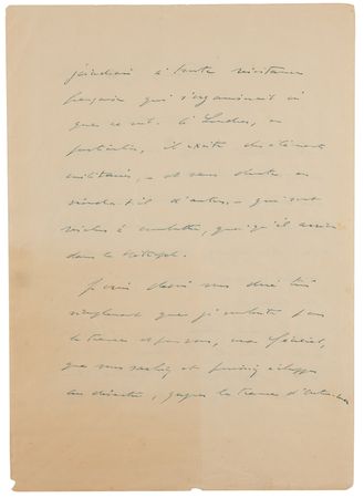Lot #4013 Charles de Gaulle WWII-Dated Autograph Letter Signed to Gen. Weygand, from Exile in London on June 20, 1940: 