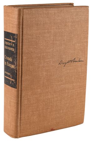 Lot #4005 Dwight D. Eisenhower Signed Ltd. First Edition of Crusade in Europe, Presented to His Future Army Chief of Staff, Maxwell D. Taylor - Image 3