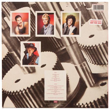 Lot #4048 Queen Signed Album - The Works - One of Ten Signed for BBC Radio One - Image 2