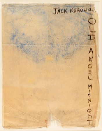 Lot #4035 Jack Kerouac?s Original Artwork for 'Old Angel Midnight' - Vibrant Depiction of the Title Character from Kerouac?s Experimental Epic of Spontaneous Poetry - Image 4