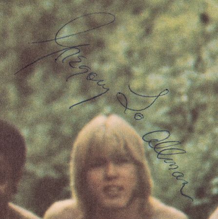 Lot #4040 Allman Brothers Signed Debut Album - The Allman Brothers Band - Image 6