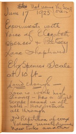 Lot #4085 Thomas Edison's Handwritten 