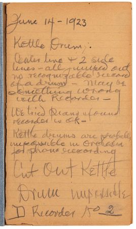 Lot #4085 Thomas Edison's Handwritten 