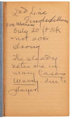 Lot #4085 Thomas Edison's Handwritten 