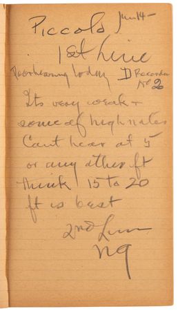 Lot #4085 Thomas Edison's Handwritten 