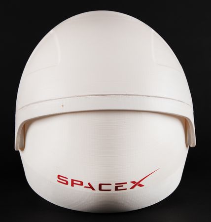 Lot #4029 Elon Musk Signed SpaceX Replica Helmet - Image 5