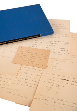 Lot #4087 Werner Heisenberg Archive of (9) Autograph Letters Signed on Cosmic Radiation - Image 1